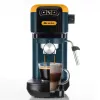Ariete 1399 Espressomasin, pulbri ja ESE-padjadele, 1300 W, 1,1 l mahutavus, 15 bar rõhk, 1, 2 tassi ja ESE-padi filter, Cappuccino, kollane