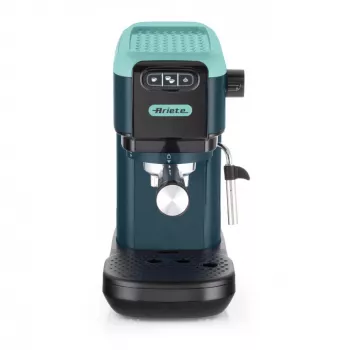 Ariete 1399 Espresso kohvimasin, pulbri ja ESE padjakeste jaoks, 1300 W, 1,1 l mahuti, 15 bar rõhk, filter 1, 2 tassi ja ESE padjakese jaoks, Cappuccino, Roheline