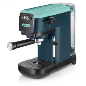 Ariete 1399 Espresso kohvimasin, pulbri ja ESE padjakeste jaoks, 1300 W, 1,1 l mahuti, 15 bar rõhk, filter 1, 2 tassi ja ESE padjakese jaoks, Cappuccino, Roheline