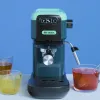 Ariete 1399 Espresso kohvimasin, pulbri ja ESE padjakeste jaoks, 1300 W, 1,1 l mahuti, 15 bar rõhk, filter 1, 2 tassi ja ESE padjakese jaoks, Cappuccino, Roheline