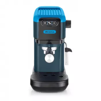 Ariete 1399 Espressokohvimasin, pulbri ja ESE-padjakeste jaoks, 1300 W, 1,1 l mahutavus, 15-barine rõhk, filter 1, 2 tassi ja ESE-padjakese jaoks, Cappuccino, sinine