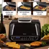 Ariete 4635 Air Fryer Grill, õhufritüür ja grill, lihagrill, 1700W, mahutavus 8L, praadimine ja grillimine, 8 küpsetusfunktsiooni, taimer, must