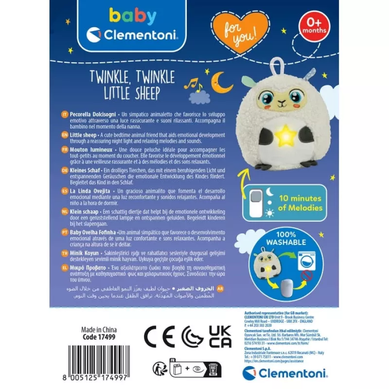Clementoni Disney Baby 17499 pehme mänguasi