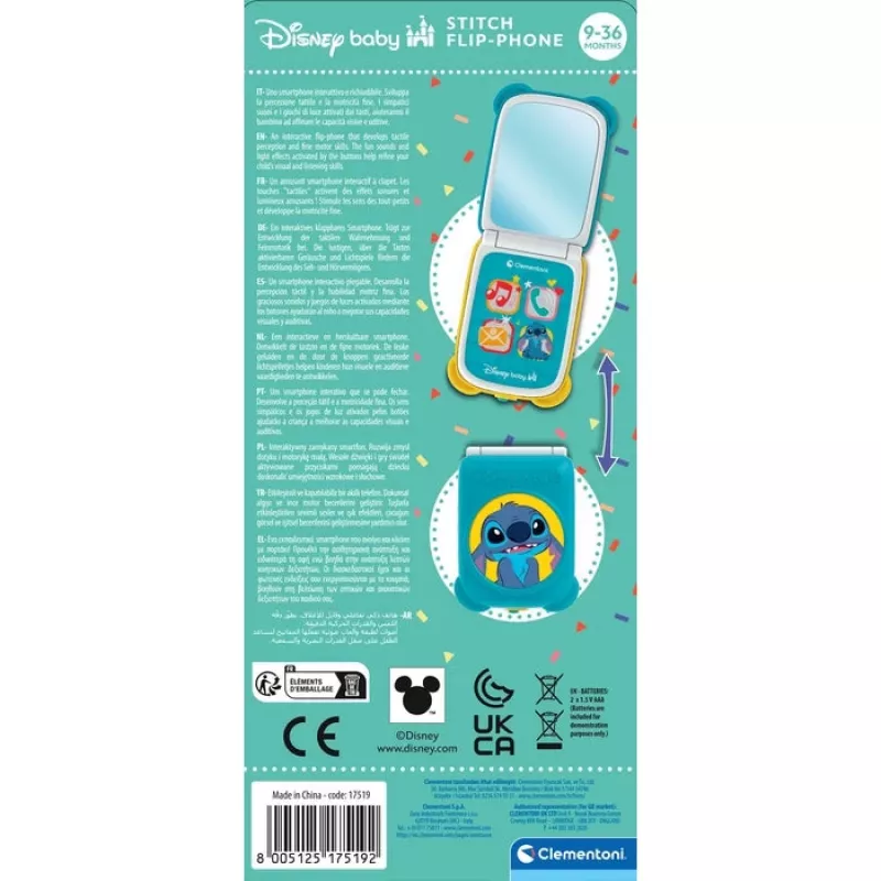 Clementoni Disney Baby 17519 rollimänguasi