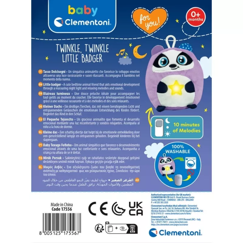 Clementoni Disney Baby 17556 pehme mänguasi