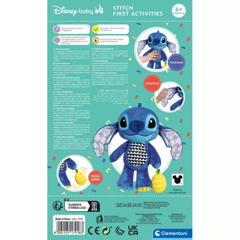 Clementoni Disney Baby 17918 pehme mänguasi