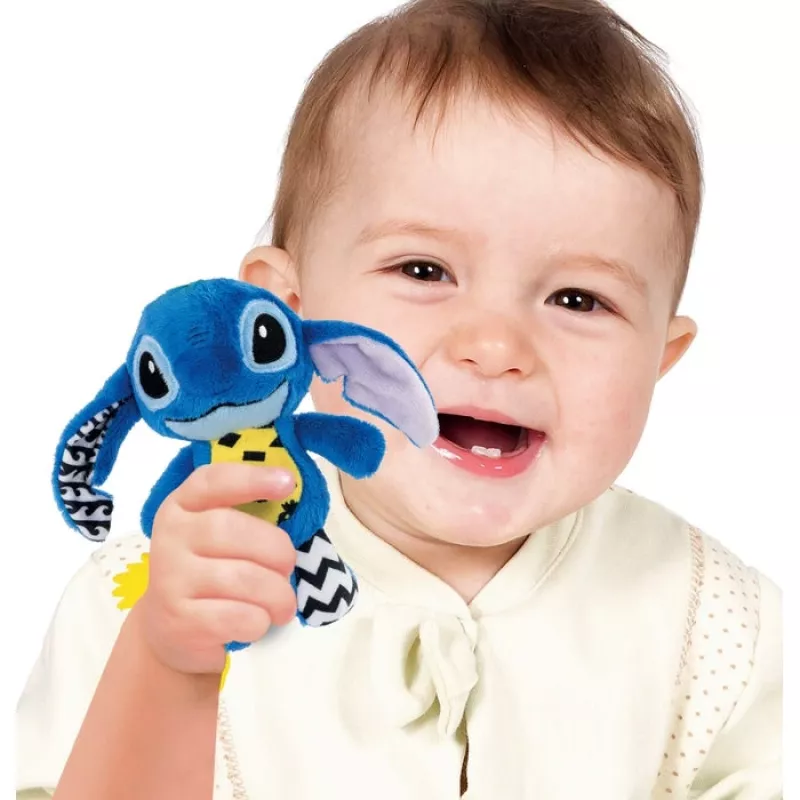 Clementoni Disney Baby Stitch Soft Rattle beebi rippuv mänguasi