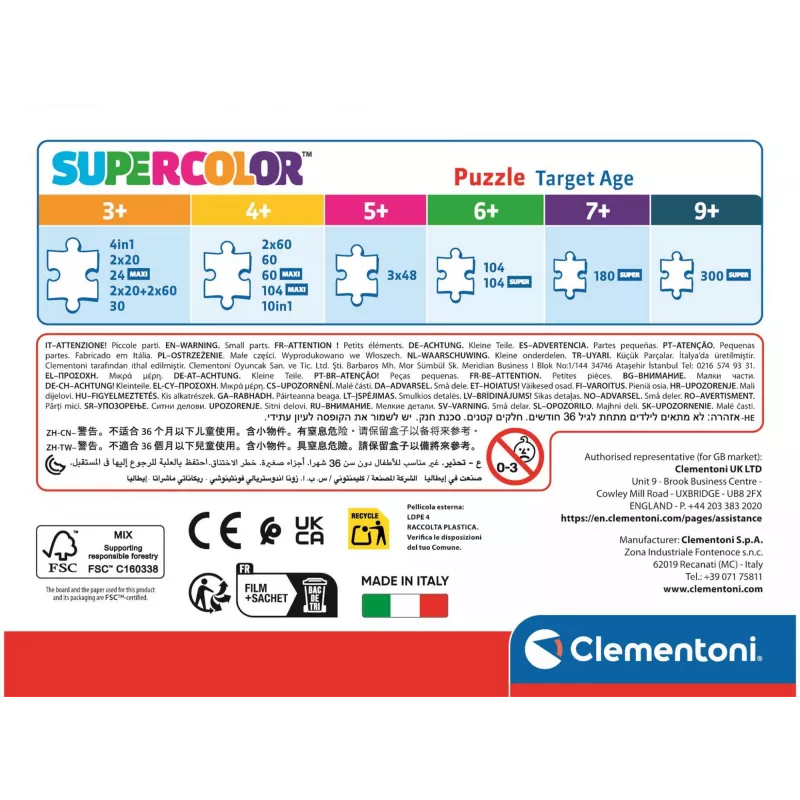 Clementoni 20838 pusle