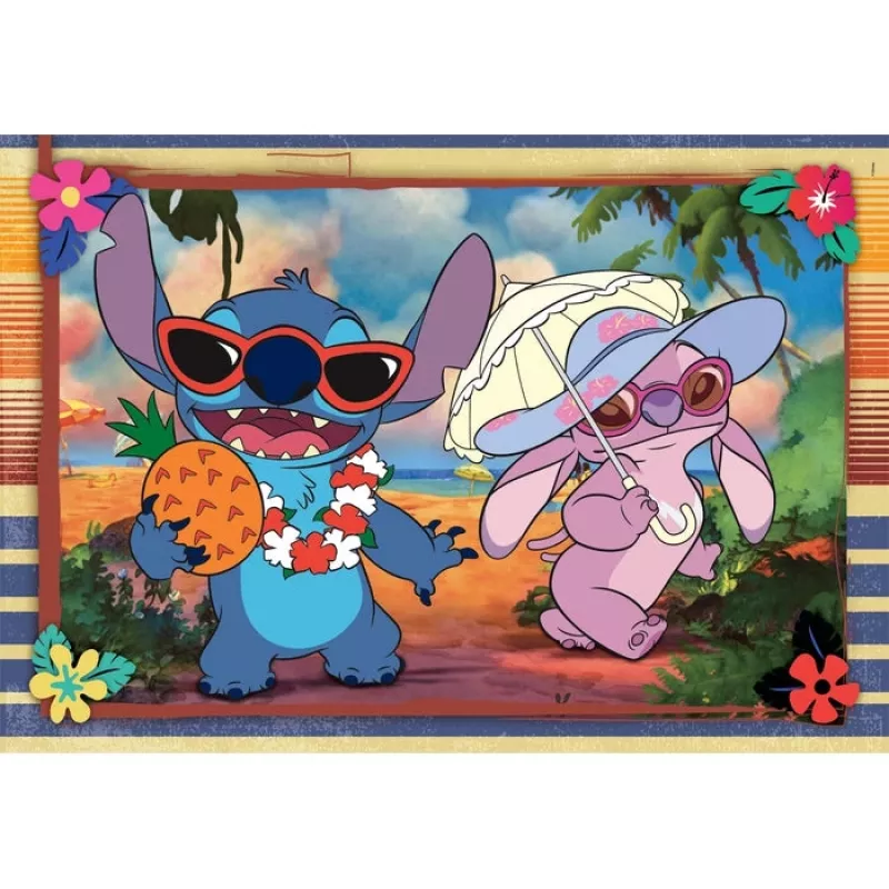 Clementoni Supercolor pusle 2x60 tk, Stitch (24822)