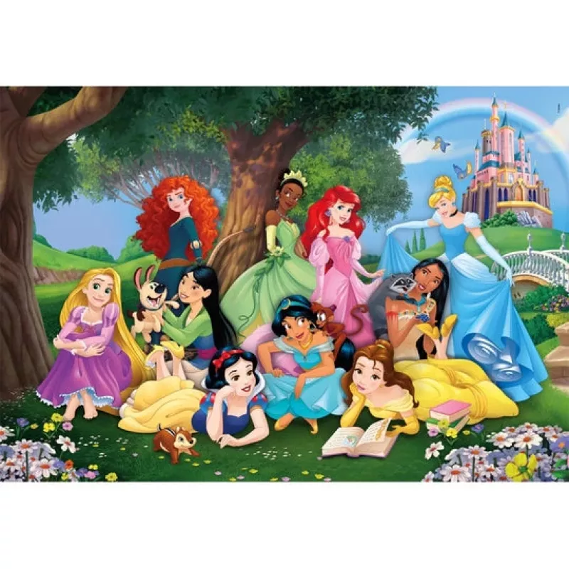 Clementoni Supercolor Disney Princess pusle 104 tk Multifilm