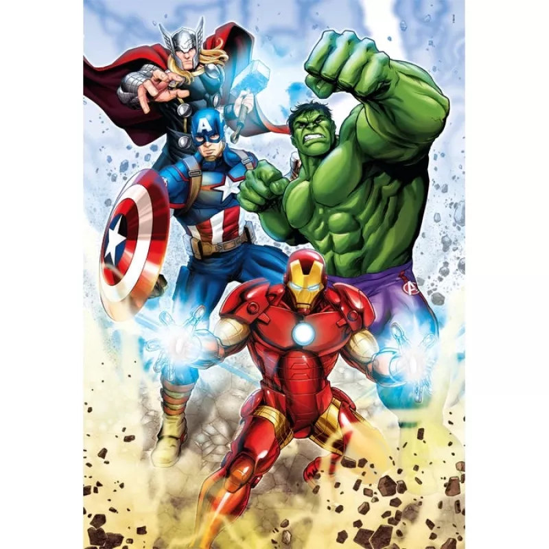 Clementoni Supercolor Marvel Avengers pusle 60 tk Koomiksid