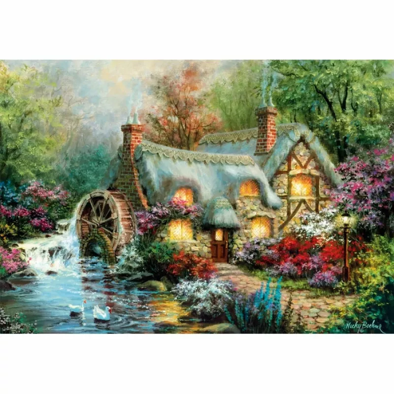 Clementoni High Quality Collection Country Retreat pusle 1500 tk Kunst
