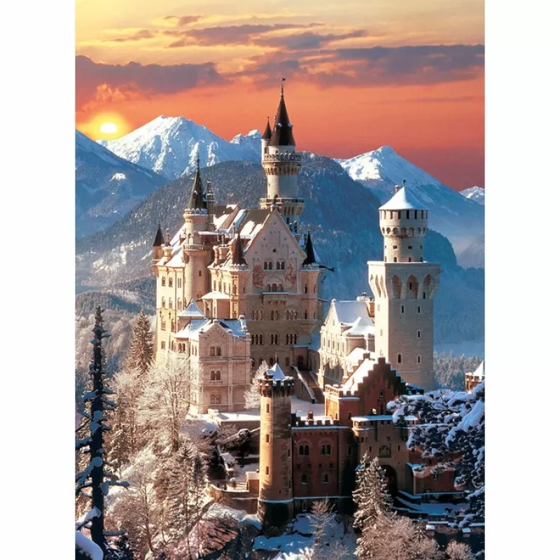 Clementoni High Quality Collection Neuschwanstein pusle 1500 tk Maastik
