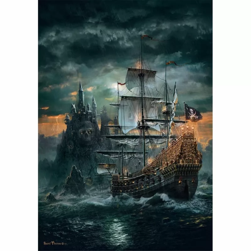 Clementoni High Quality Collection Piraatide laev pusle 1500 tk Kunst