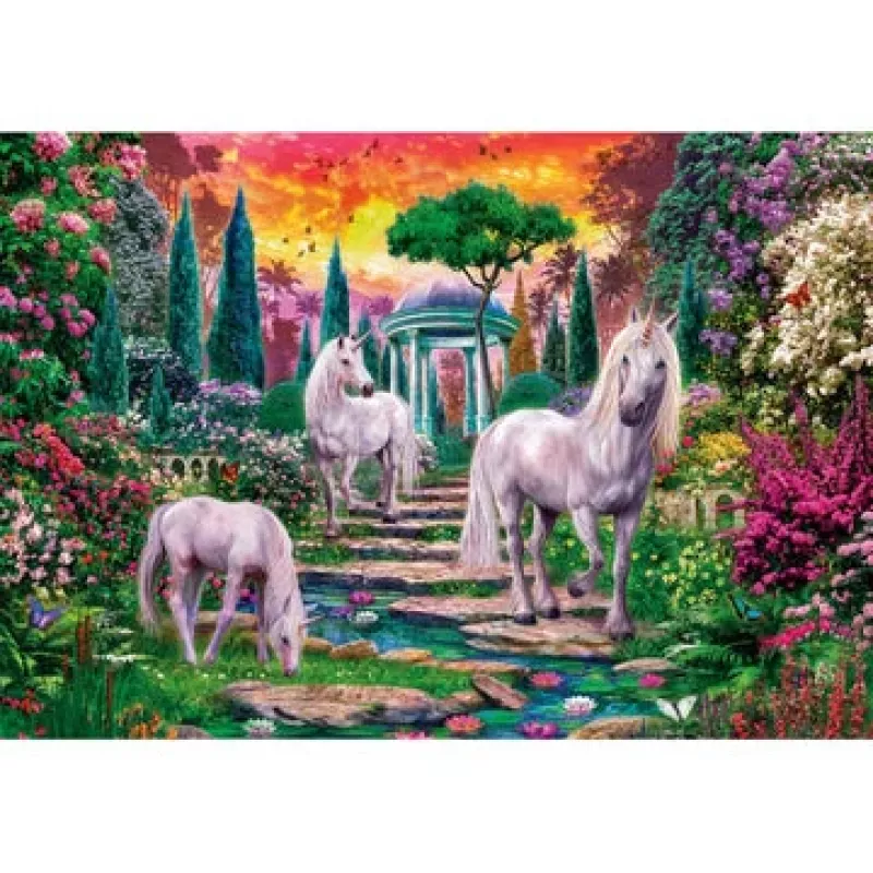 Clementoni Classical garden unicorns Pusle 2000 tk Loomad