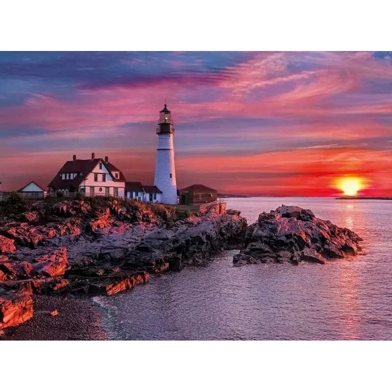 Clementoni Portland Head Light - 500 tk - Kõrgekvaliteediline kollektsioon