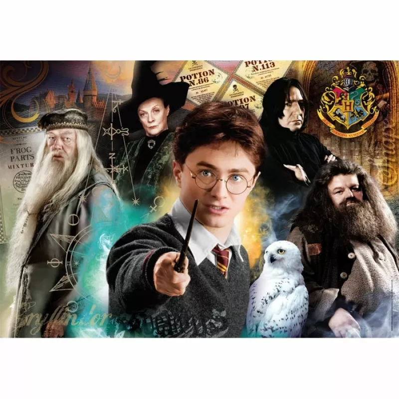 Clementoni Wizarding world Harry Potter Pusle 500 tk Telesaated/filmid