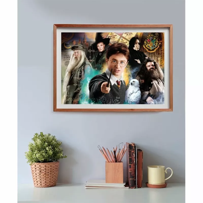 Clementoni Wizarding world Harry Potter Pusle 500 tk Telesaated/filmid