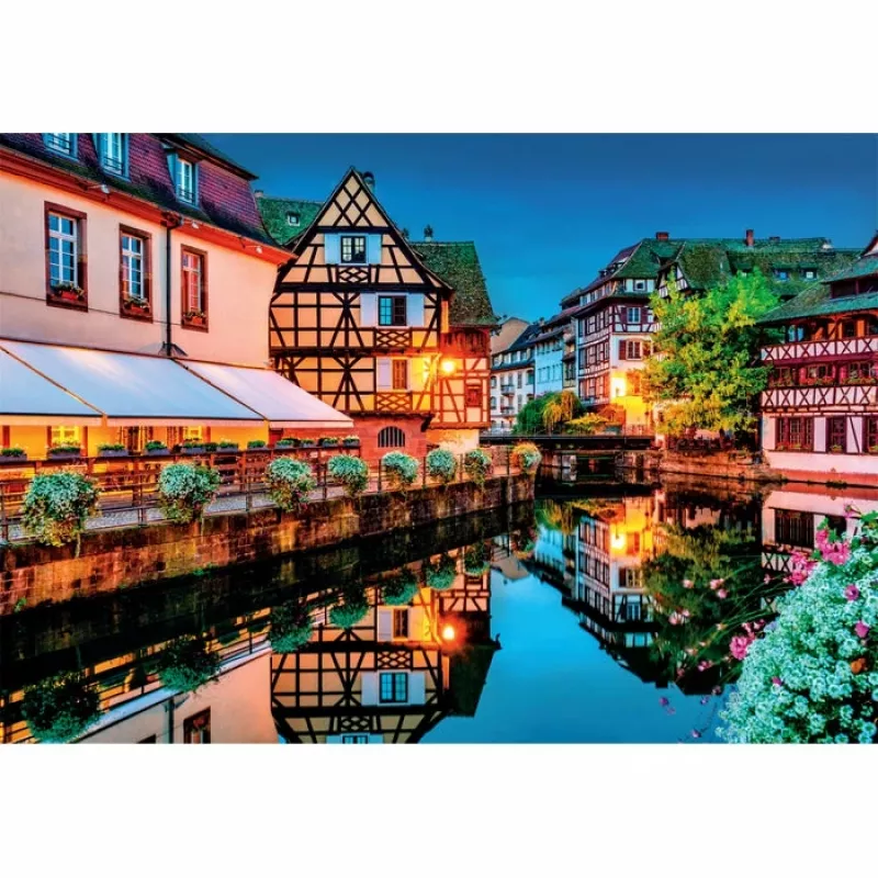 Clementoni High Quality Collection Strasbourg Old Town pusle 500 tk Maastik