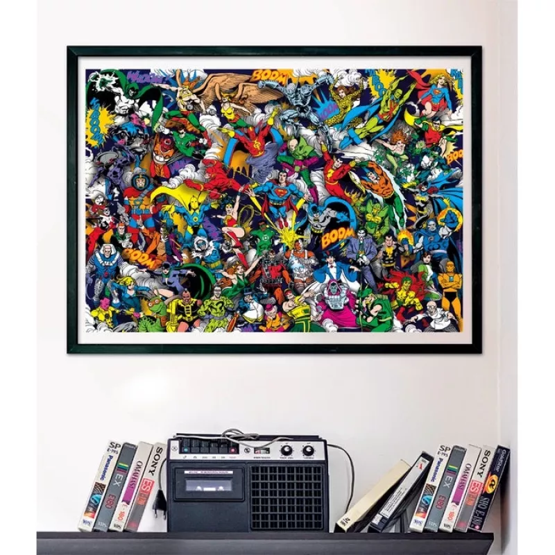 Clementoni DC Comics Impossible pusle 1000 tk