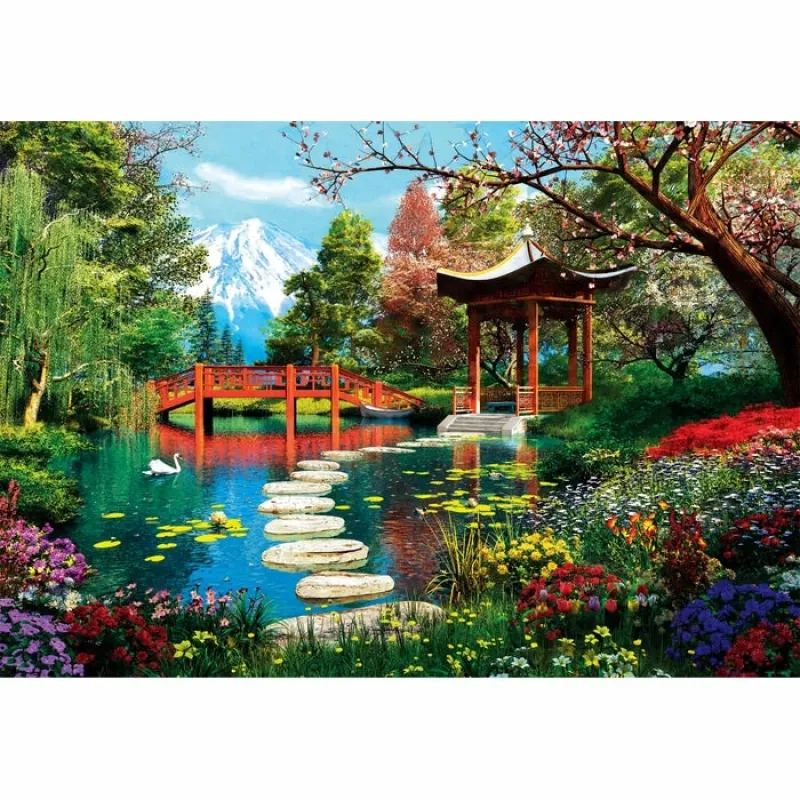 Clementoni High Quality Collection Fuji Garden pusle 1000 tk Maastik