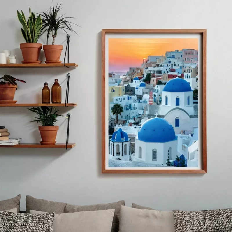 Clementoni High Quality Collection Santorini pusle 1000 tk Maastik