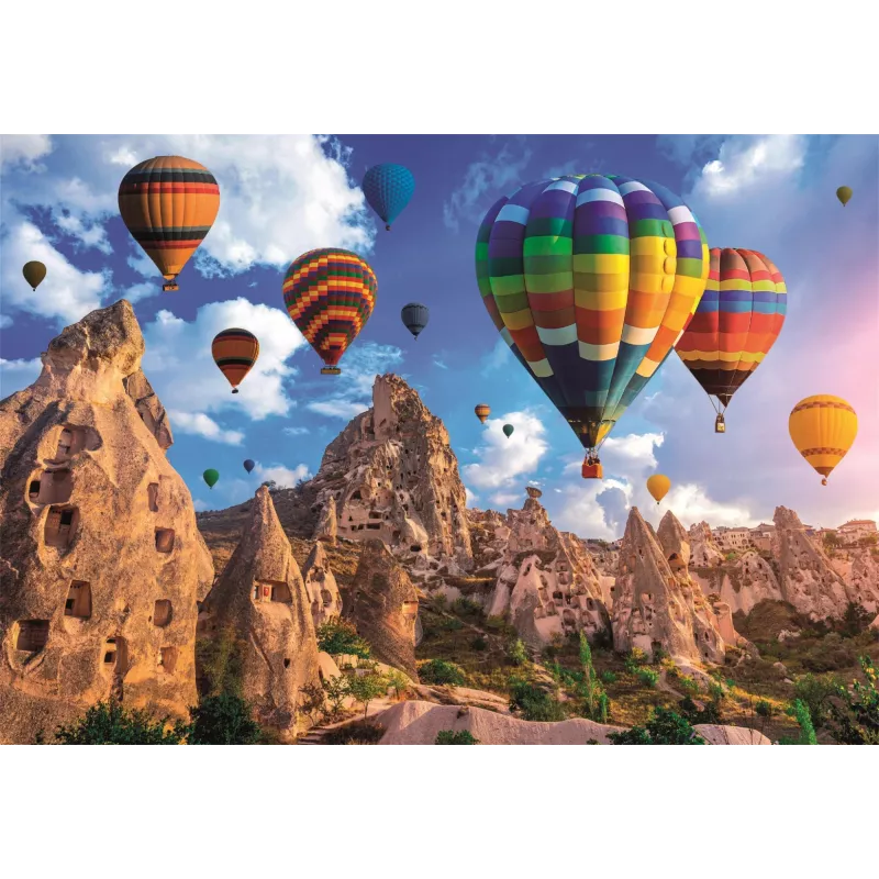 Clementoni 1000 tk. CB Balloons In Cappadocia, 14 a Clementoni 1000 tk. CB Balloons In Cappadocia. Soovitatav vanus (min): 14 a