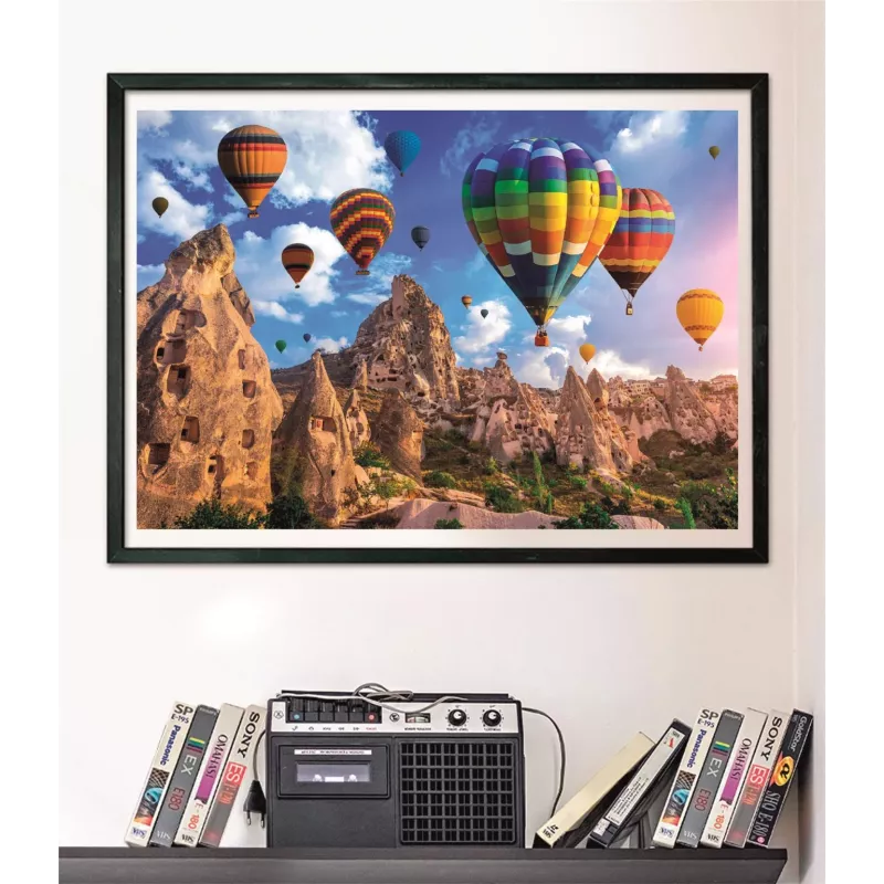 Clementoni 1000 tk. CB Balloons In Cappadocia, 14 a Clementoni 1000 tk. CB Balloons In Cappadocia. Soovitatav vanus (min): 14 a
