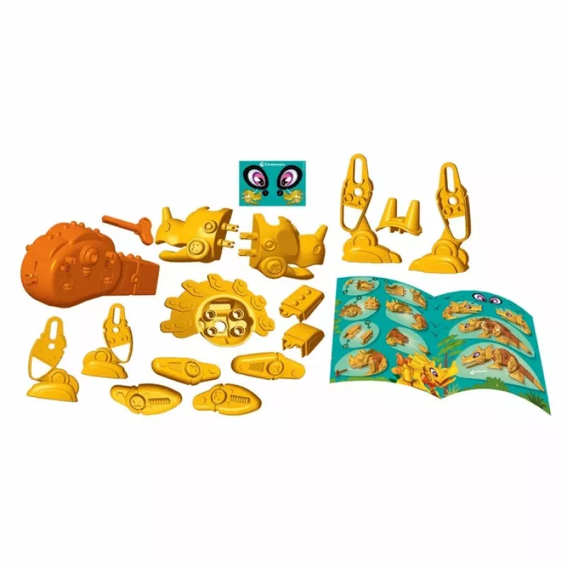 Clementoni Dino Bot Triceratops Junior, robotdinosaurus, 5 a