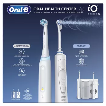 Oral-B iO4 ja OxyJet suuhoolduskeskus, valge