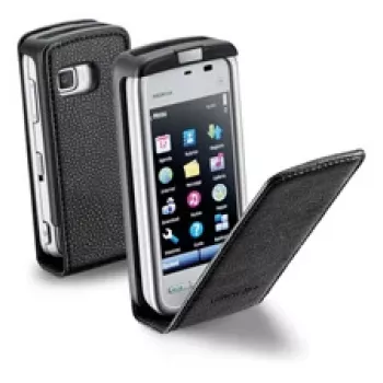 Cellularline FLAP ESSENTIAL mobiiltelefoni ümbris Flip case Must