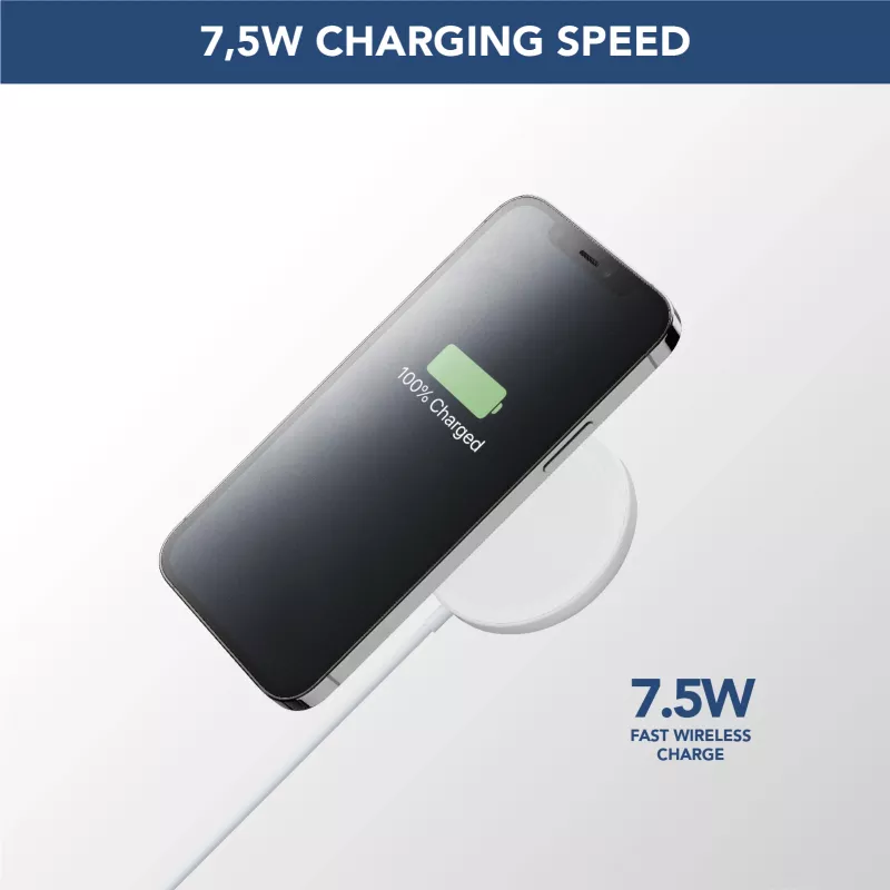 Cellularline Mag – juhtmevaba laadija Juhtmevaba laadimisalus MagSafe süsteemile