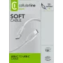 Cellularline Soft kaabel 120 cm – USB-C kuni USB-C USB-C kuni USB-C pehme puutetundlik kaabel