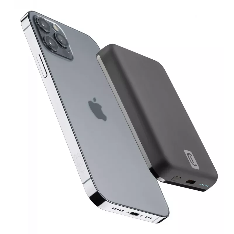 Cellularline juhtmevaba akupank MAG 5000 kaasaskantav laadija, ühildub MagSafe süsteemiga