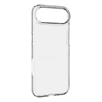 Cellularline Clear Protect - iPhone Air kõva ümbris kummist servadega
