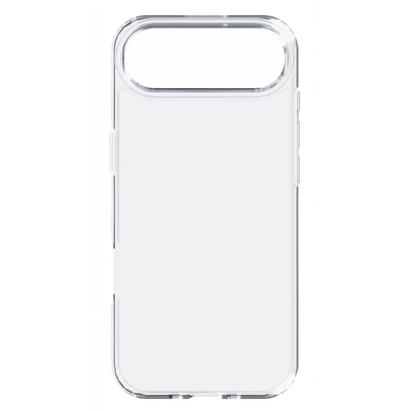 Cellularline Clear Protect - iPhone Air kõva ümbris kummist servadega