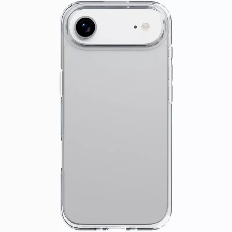 Cellularline Clear Protect - iPhone Air kõva ümbris kummist servadega