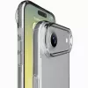 Cellularline Clear Protect - iPhone Air kõva ümbris kummist servadega