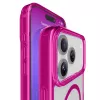 Cellularline Iconic Mag - iPhone 17 Pro läbipaistev ümbris värviliste äärtega, ühildub MagSafe'i ökosüsteemiga