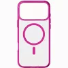 Cellularline Iconic Mag - iPhone 17 Pro läbipaistev ümbris värviliste äärtega, ühildub MagSafe'i ökosüsteemiga
