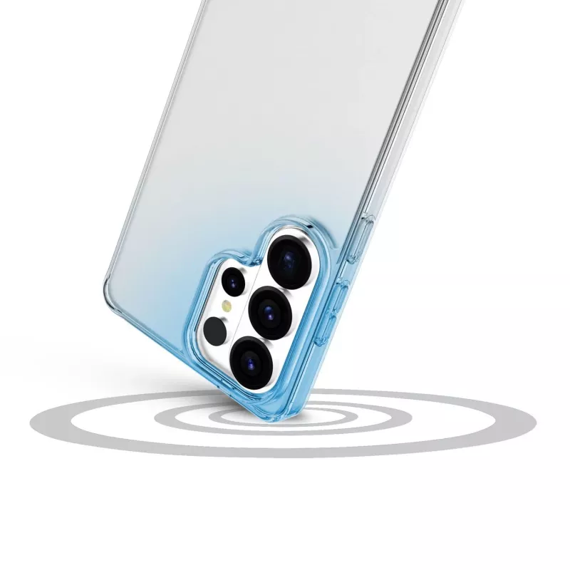 Cellularline Clear Protect - Galaxy S26 Ultra kõva ümbris kummist äärtega