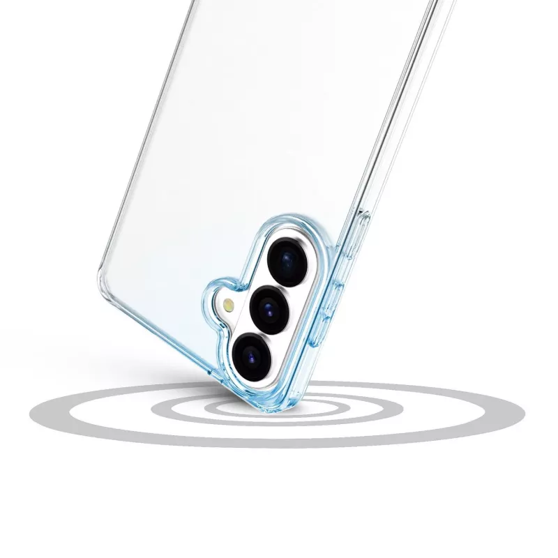 Cellularline Clear Protect - Galaxy S26+ kõva ümbris kummist äärtega
