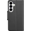 Cellularline Book Agenda - Galaxy S26 raamatustiilis ümbris kunstnahast viimistlusega, magnetkinnisega, RFID-kaitsega ja alusfunktsiooniga.