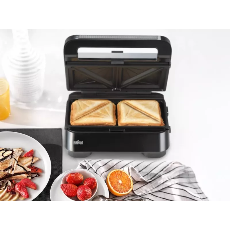 Braun Snack Maker 5 SM5000 võileivagrill 800 W Must