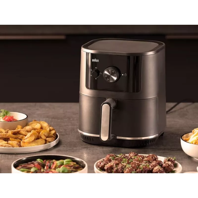 Braun Multi Fry 3 Üksik 4,3 l Eraldiseisev 1500 W Kuumõhufritüür Must