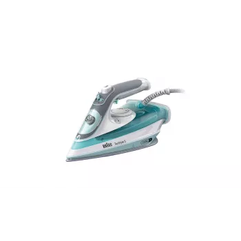 Braun TexStyle 3 SI 5017 GR aurutriikraud keraamilise tallaga 2700 W hall, türkiis, valge