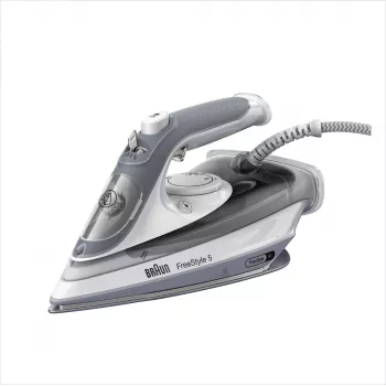 Braun TexStyle 5 SI5078GY aurutriikraud EloxalPlus tallaga 2800 W hall, valge