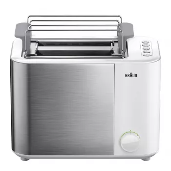 Braun GRILLE-PAIN HT5015WH 13 2 viilu 1000 W Hall, Valge