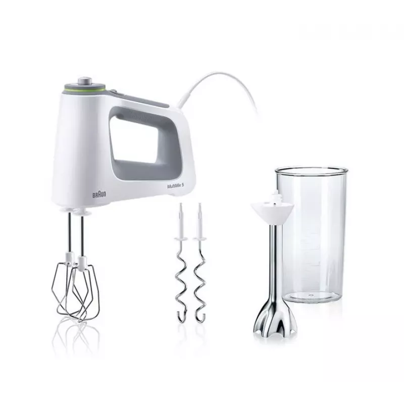 Braun HM 5107 WH käsimikser 750 W Hall, Valge