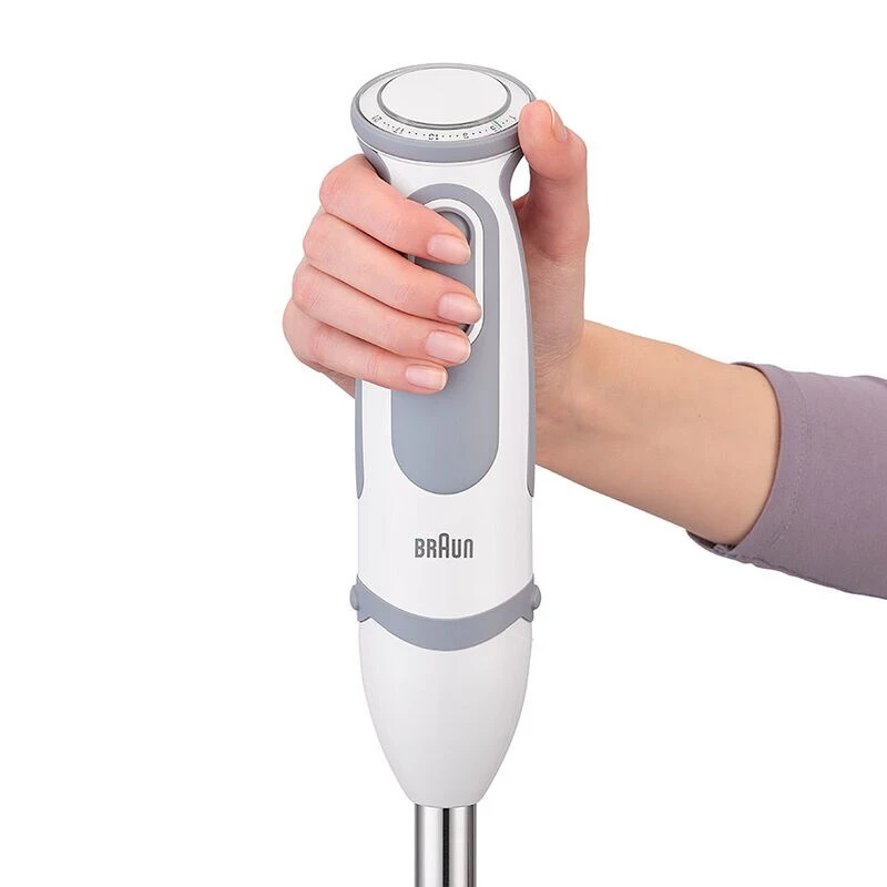 Braun MQ 5235 WH 0,5 L keedu-blender 1000 W hall, valge